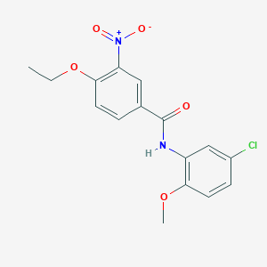 N-(5-chloro-2-methoxyphenyl)-4-ethoxy-3-nitrobenzamide