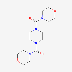 [4-(Morpholine-4-carbonyl)-piperazin-1-yl]-morpholin-4-yl-methanone