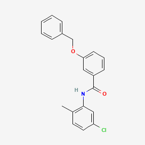 3-(benzyloxy)-N-(5-chloro-2-methylphenyl)benzamide