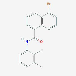 5-bromo-N-(2,3-dimethylphenyl)naphthalene-1-carboxamide