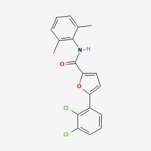 5-(2,3-dichlorophenyl)-N-(2,6-dimethylphenyl)furan-2-carboxamide