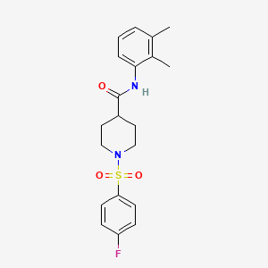 N-(2,3-dimethylphenyl)-1-((4-fluorophenyl)sulfonyl)piperidine-4-carboxamide