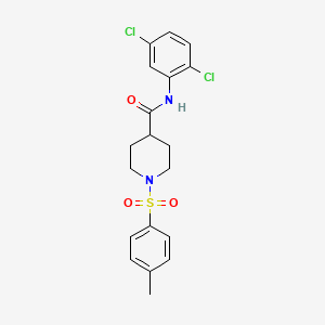 N-(2,5-dichlorophenyl)-1-[(4-methylphenyl)sulfonyl]-4-piperidinecarboxamide