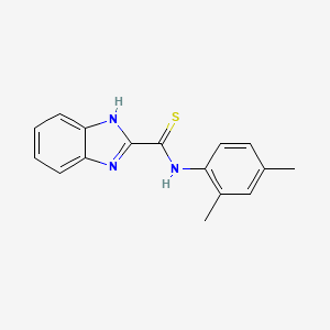 N-(2,4-dimethylphenyl)-1H-benzimidazole-2-carbothioamide