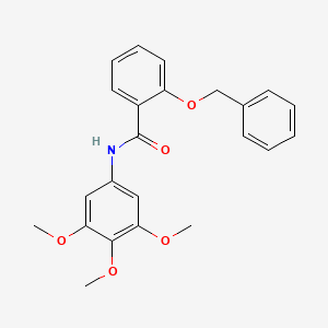 2-(benzyloxy)-N-(3,4,5-trimethoxyphenyl)benzamide