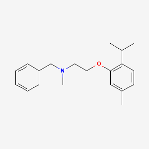 N-benzyl-N-methyl-2-(5-methyl-2-propan-2-ylphenoxy)ethanamine