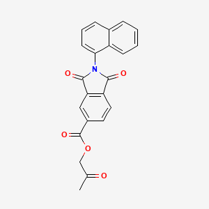 2-Oxopropyl 2-naphthalen-1-yl-1,3-dioxoisoindole-5-carboxylate