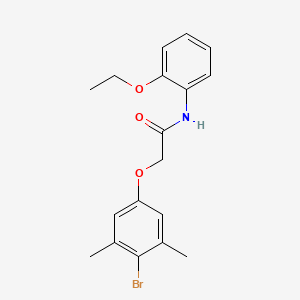 2-(4-bromo-3,5-dimethylphenoxy)-N-(2-ethoxyphenyl)acetamide