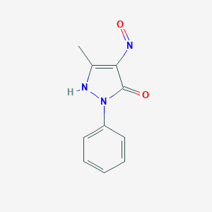 molecular formula C10H9N3O2 B366287 5-Methyl-2-phenyl-2H-pyrazole-3,4-dione 4-oxime CAS No. 1080-89-3
