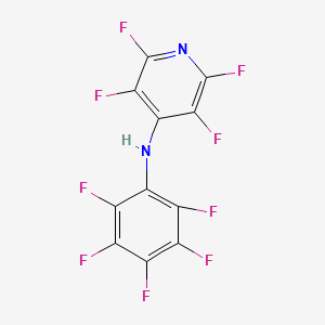 2,3,5,6-tetrafluoro-N-(2,3,4,5,6-pentafluorophenyl)pyridin-4-amine