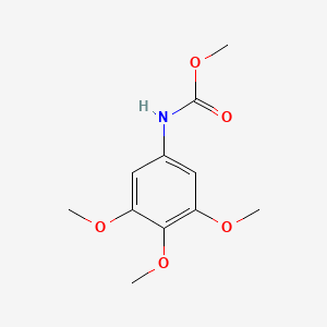 molecular formula C11H15NO5 B3664761 methyl (3,4,5-trimethoxyphenyl)carbamate CAS No. 90073-46-4