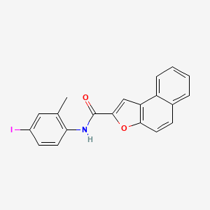 N-(4-iodo-2-methylphenyl)naphtho[2,1-b]furan-2-carboxamide