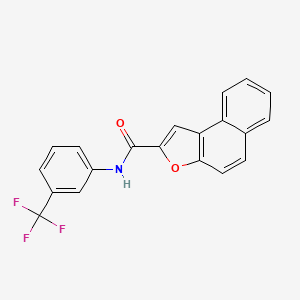 N-[3-(trifluoromethyl)phenyl]naphtho[2,1-b]furan-2-carboxamide