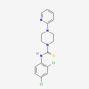 N-(2,4-dichlorophenyl)-4-(pyridin-2-yl)piperazine-1-carbothioamide