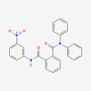 N'-(3-nitrophenyl)-N,N-diphenylphthalamide