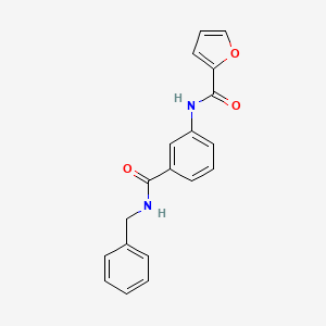 N-{3-[(benzylamino)carbonyl]phenyl}-2-furamide