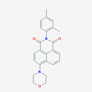 2-(2,4-dimethylphenyl)-6-(4-morpholinyl)-1H-benzo[de]isoquinoline-1,3(2H)-dione