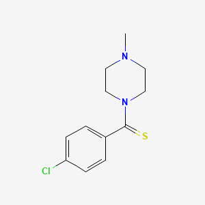 1-[(4-chlorophenyl)carbonothioyl]-4-methylpiperazine