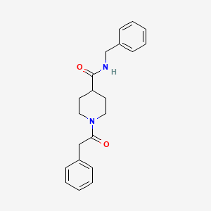 N-benzyl-1-(2-phenylacetyl)piperidine-4-carboxamide