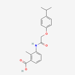 3-{[(4-isopropylphenoxy)acetyl]amino}-2-methylbenzoic acid