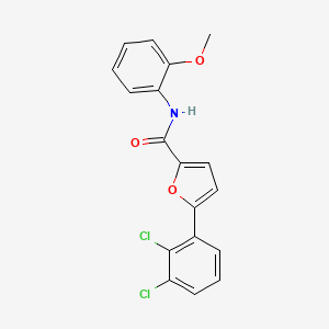 5-(2,3-dichlorophenyl)-N-(2-methoxyphenyl)furan-2-carboxamide