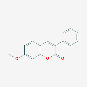 molecular formula C16H12O3 B366756 7-Methoxy-3-phenylcoumarin CAS No. 2555-22-8