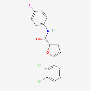 5-(2,3-dichlorophenyl)-N-(4-iodophenyl)-2-furamide