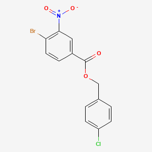 4-chlorobenzyl 4-bromo-3-nitrobenzoate