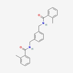 N,N'-[1,3-phenylenebis(methylene)]bis(2-methylbenzamide)