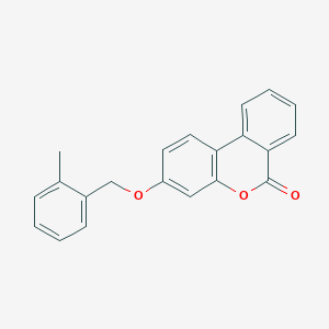 3-[(2-METHYLPHENYL)METHOXY]-6H-BENZO[C]CHROMEN-6-ONE