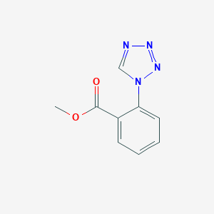 molecular formula C9H8N4O2 B366791 methyl 2-(1H-tetrazol-1-yl)benzoate CAS No. 309279-56-9