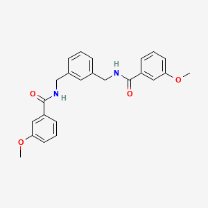 N,N'-[1,3-phenylenebis(methylene)]bis(3-methoxybenzamide)