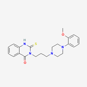 3-{3-[4-(2-methoxyphenyl)-1-piperazinyl]propyl}-2-thioxo-2,3-dihydro-4(1H)-quinazolinone