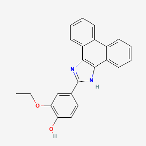 2-ethoxy-4-(1H-phenanthro[9,10-d]imidazol-2-yl)phenol