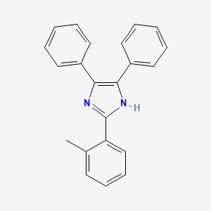 2-(2-methylphenyl)-4,5-diphenyl-1H-imidazole