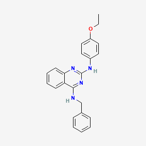 N~4~-benzyl-N~2~-(4-ethoxyphenyl)-2,4-quinazolinediamine