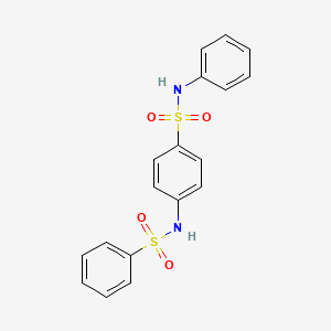 N-phenyl-4-[(phenylsulfonyl)amino]benzenesulfonamide