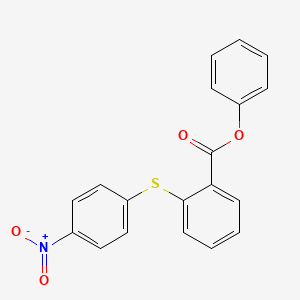 phenyl 2-[(4-nitrophenyl)thio]benzoate