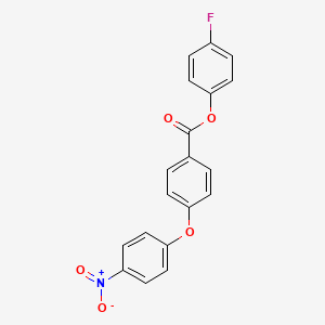 4-fluorophenyl 4-(4-nitrophenoxy)benzoate