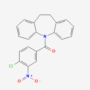 5-(4-chloro-3-nitrobenzoyl)-10,11-dihydro-5H-dibenzo[b,f]azepine