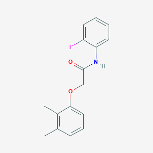 2-(2,3-dimethylphenoxy)-N-(2-iodophenyl)acetamide