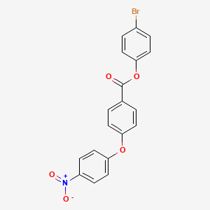 4-bromophenyl 4-(4-nitrophenoxy)benzoate