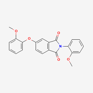 5-(2-methoxyphenoxy)-2-(2-methoxyphenyl)-1H-isoindole-1,3(2H)-dione