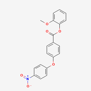 2-methoxyphenyl 4-(4-nitrophenoxy)benzoate