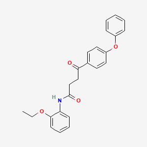 N-(2-ethoxyphenyl)-4-oxo-4-(4-phenoxyphenyl)butanamide