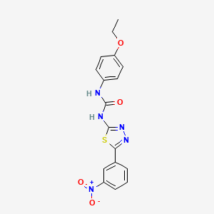 N-(4-ethoxyphenyl)-N'-[5-(3-nitrophenyl)-1,3,4-thiadiazol-2-yl]urea