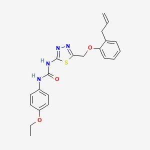 N-{5-[(2-allylphenoxy)methyl]-1,3,4-thiadiazol-2-yl}-N'-(4-ethoxyphenyl)urea