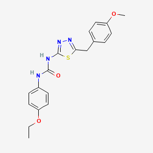 N-(4-ethoxyphenyl)-N'-[5-(4-methoxybenzyl)-1,3,4-thiadiazol-2-yl]urea