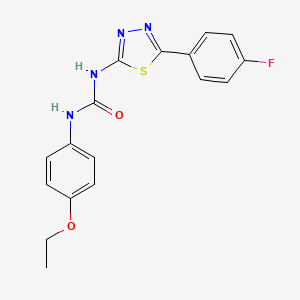 N-(4-ethoxyphenyl)-N'-[5-(4-fluorophenyl)-1,3,4-thiadiazol-2-yl]urea