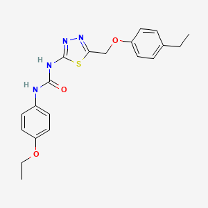 N-(4-ethoxyphenyl)-N'-{5-[(4-ethylphenoxy)methyl]-1,3,4-thiadiazol-2-yl}urea